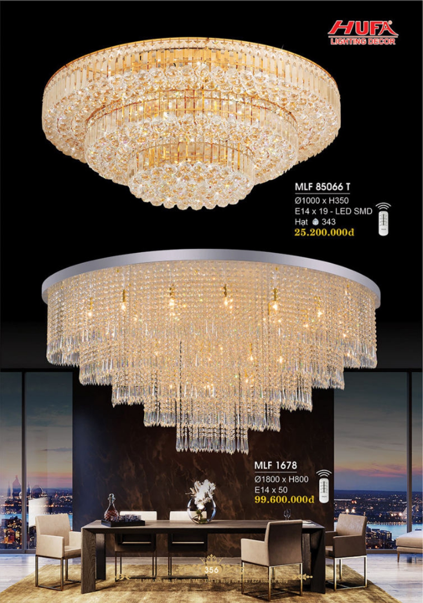 Bảng giá đèn trang trí HUFA